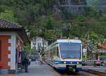 SSIF/FART: Regionalzug Camedo-Locarno mit dem FART ABe 4/6 53 in Pontebrolla am 2.