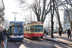 Forchbahn: Abfahrbereit am Stadelhofen, Z�rich.