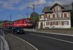 Bei einem Gro�teil der Strecke zwischen Appenzell und St.