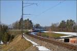 Völlig überrascht wurde ich vom Phantom der SBB, von RABe 502 203-8 bei Ossingen.