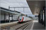 Der SBB Twindexx IC 200 RABDe 502 008-1 (UIC 94 85 0 502 008-1 CH-SBB  Lausanne Capital Olympique  auf Testfahrt in Prilly-Malley. 

17. Juli 2020