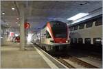 In Le Ch�ble  wartet der SBB RABe 511 110 auf die R�ckfahrt.
