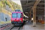 In Vallorbe wird der  neue  Schülerzug nach Le Brassus bereit gestellt.