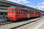 SZU Bt92 'HORGEN' steht am 17 Mai 2025 in Konolfingen während das grosse Bahnspektakel  150 Jahre Emmentalbahn . 