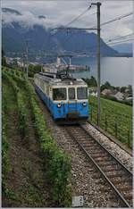 Überraschung! Auch NACH dem Fête des Vignerons ist der MOB ABDe 8/8 noch im Planverkehr anzutreffen.