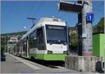 Nach einer kurzen Wendezeit in Neuchâtel Place Pury Littorail wird der TransN Be 4/8 32 als Regionalzug R 15 5680 wieder nach Boudry Littorail zurückfahren. 

7. August 2025