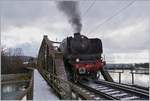 Die herrliche SNCF 241-A-65 auf der Aarebrücke kurz vor Koblenz.
9. Dez 2017