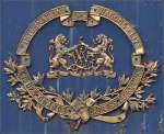 Gusseisernes Emblem an Pullmannwagen Nr.